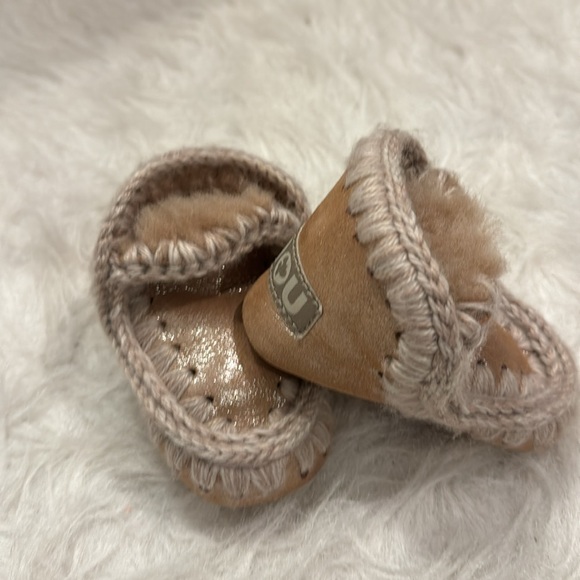 Mou Boot Eskimo Infant metallic leather size M pre-owned. - Picture 6 of 11